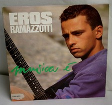 DISCO IN VINILE 33 GIRI LP - EROS RAMAZZOTTI - MUSICA è