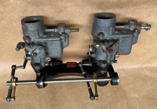 Collettore Aspirazione Abarth con due carburatori Weber 32 per Fiat 1100 103TV