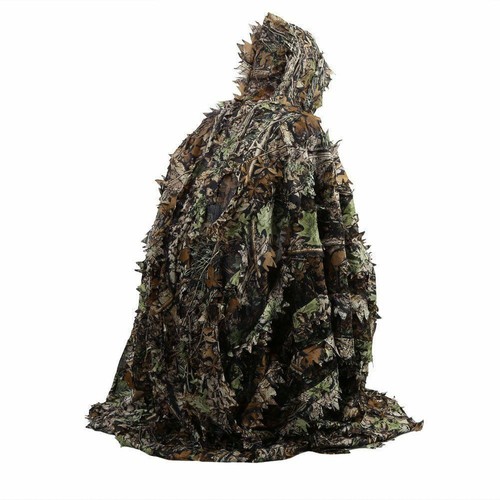 Poncho uomo tattico foglia - tattico,