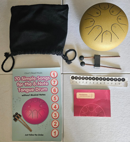 Tamburo lingua 8 strumenti - tamburo,