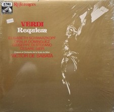 Verdi - Requiem / Victor De Sabata, Schwarzkopf, di Stefano - 2 LP