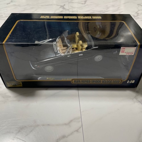 Boxed scale alfa romeo - [boxed], 1/18