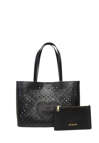 Borsa donna love moschino nero - borsa,