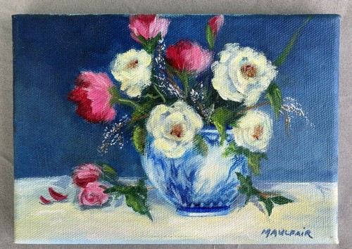 Dipinto olio firmato - , x