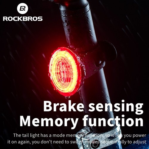 Rockbros bike smart luce - bike,