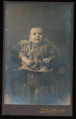Wilh schroers cdv ritratto - cdv,