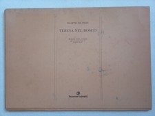FILIPPO DE PISIS TERESA NEL BOSCO Bozzetti scene costumi Nazareno Gabrielli 1985