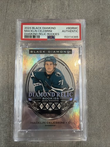 2024 upper deck black - black, diamond