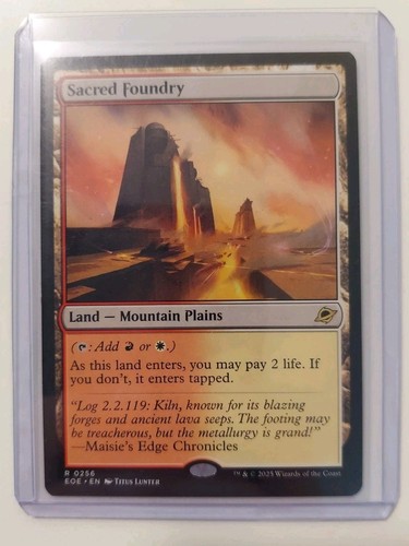 Carta sacred foundry mtg - carta,