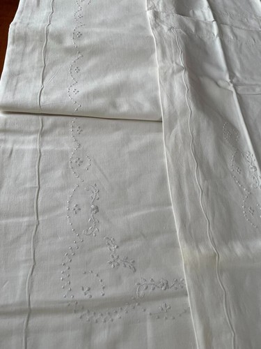 Lenzuolo vintage matrimoniale - vintage,