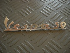 Targhetta vespa in - 50",
