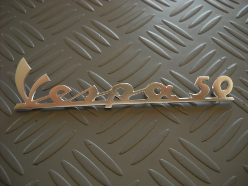 Targhetta vespa in - ,
