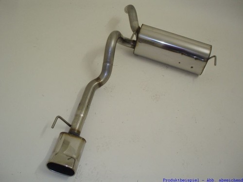 Scarico sportivo fms acciaio - scarico,