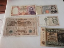 10000 lire michelangelo 1000 lire verdi e polo banconote germania inizi 1900
