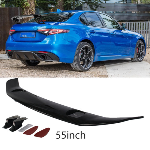 Carbon fiber rear trunk - carbon,