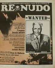 RE NUDO RIVISTE CONTROCULTURA UNDERGROUND HIPPY SITUAZIONISMO MUSICA ROCK DROGA 