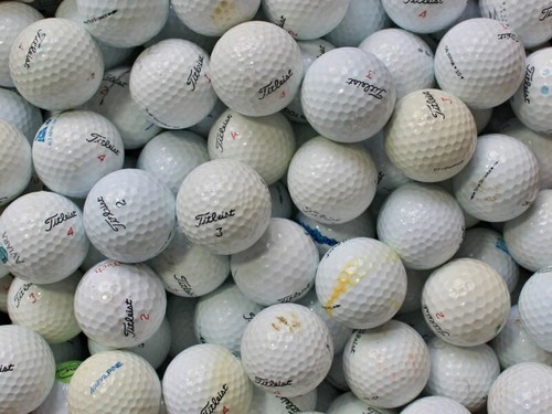 100 palline golf titleist - palline,