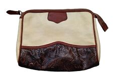 *HH* Borsello pochette uomo donna vintage Charro '80 cuoio borsetta borsa bag