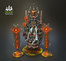 Szarekh The Silent King Inferno Necron ** COMMISSIONE ** pittura warhammer 40K