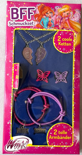 Winx club bff set gioielli - bff, 2