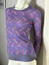 Maglione girocollo modello zig