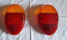 COPPIA PLASTICA POSTERIORE ORIGINALE VW MAGGIOLINO 6 VOLT DAL 61/67 - USATO