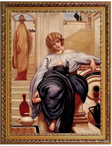 Quadro olio canzoni senza