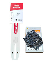 Barra lama motosega + catena stihl 100sdea041 passo3/8lp, spessore1,3mm 40maglie