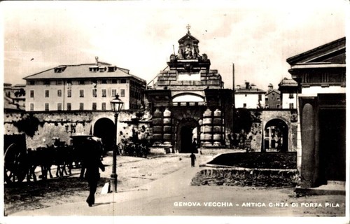 Genova vecchia antica - antica, cinta