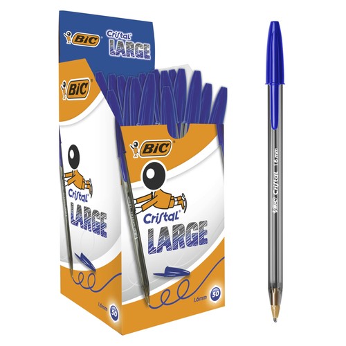 Penne blu sfera - a, cristal