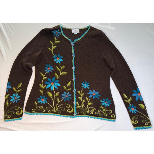 Cardigan donna floreale - , fatto