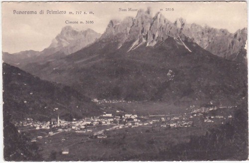 Primiero trento panorama - primiero,