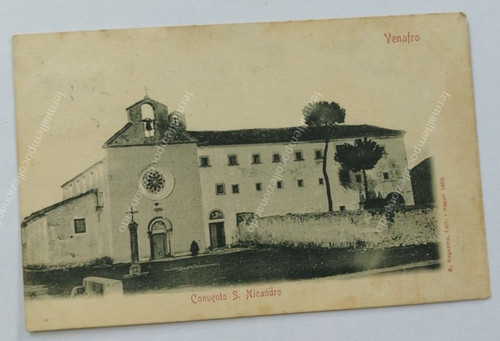 An873 cartolina venafro piazza - an873,