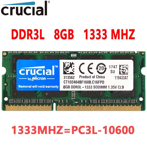 Crucial ddr3l 1333 - ddr3l, gb