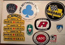 Lotto adesivi vintage Beretta