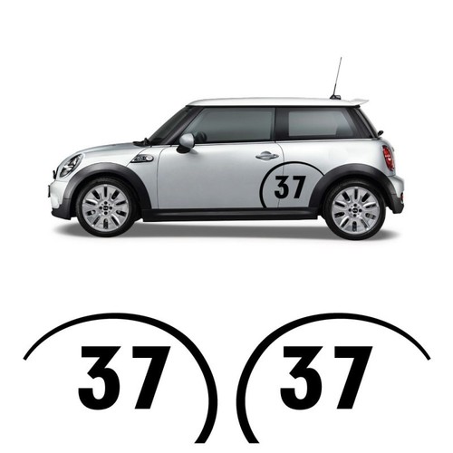 Adesivi laterali numeri per