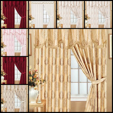 Coppia di tende pieghettate a