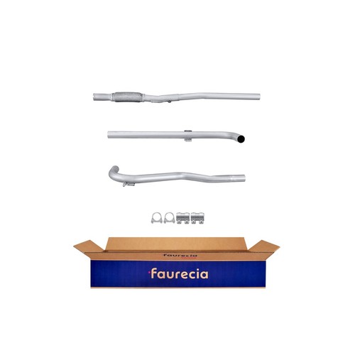 Tubo scarico centrale faurecia - tubo,