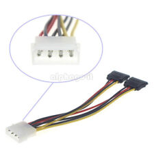 4 Pin IDE Male Molex to Dual