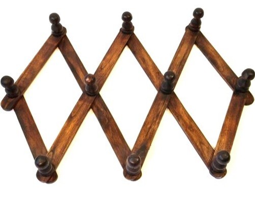 Appendiabiti legno teak - legno, di