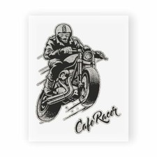 Adesivi Stickers Cafe Racer 10