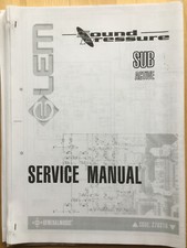 Sound Pressure SUB active LEM