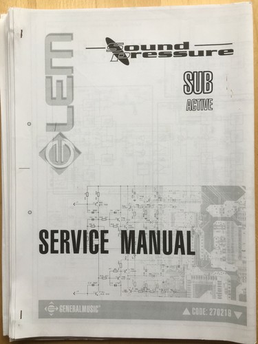 Sound pressure sub - active, lem