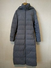 Uniqlo Giacca Cappotto Lungo Piumino Ultra Leggero Grigio Taglia Large, Mayfit Tg 12-14