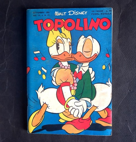 Topolino libretto del - 19, 1950