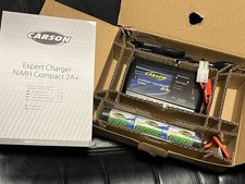 CARSON Expert Charger NiMH 2A + Batteria NiMH 7,2v 3000 mAh