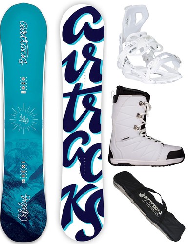 Set snowboard donna airtracks - snowboard,