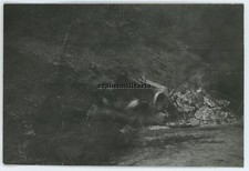Orig. Foto Camion Distrutti