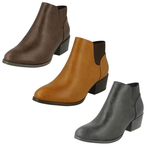 Donna spot tacco stivaletto - on,