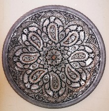 ANTICO VASSOIO decorativo in